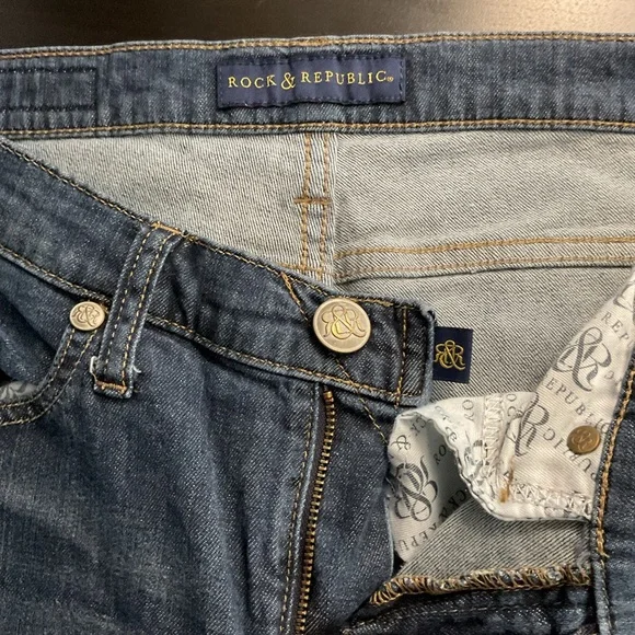 Rock & Republic women's denim jeans in the Berlin style, Skinny size 10 - Picture 6 of 7